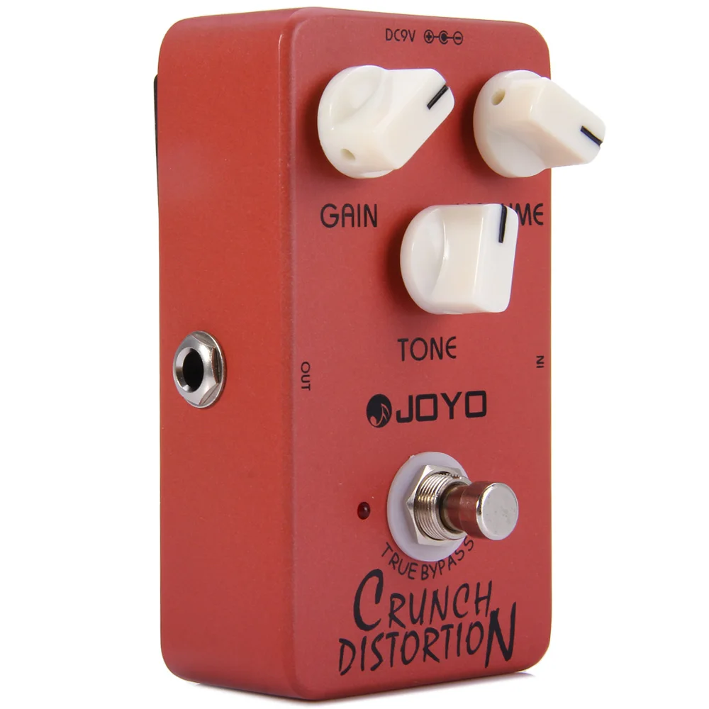 JOYO JF 03 педаль электрогитарного эффекта True Bypass дизайн искажение звука гитарная