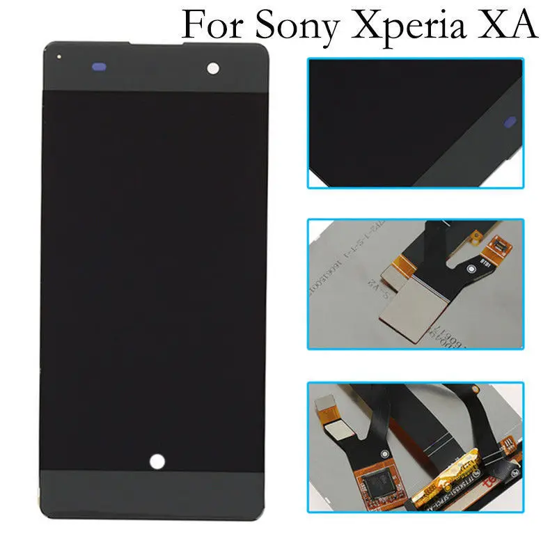 ЖК дисплей для SONY Xperia XA сенсорный экран с рамкой F3111 F3112 F3113 сменный XA|Экраны