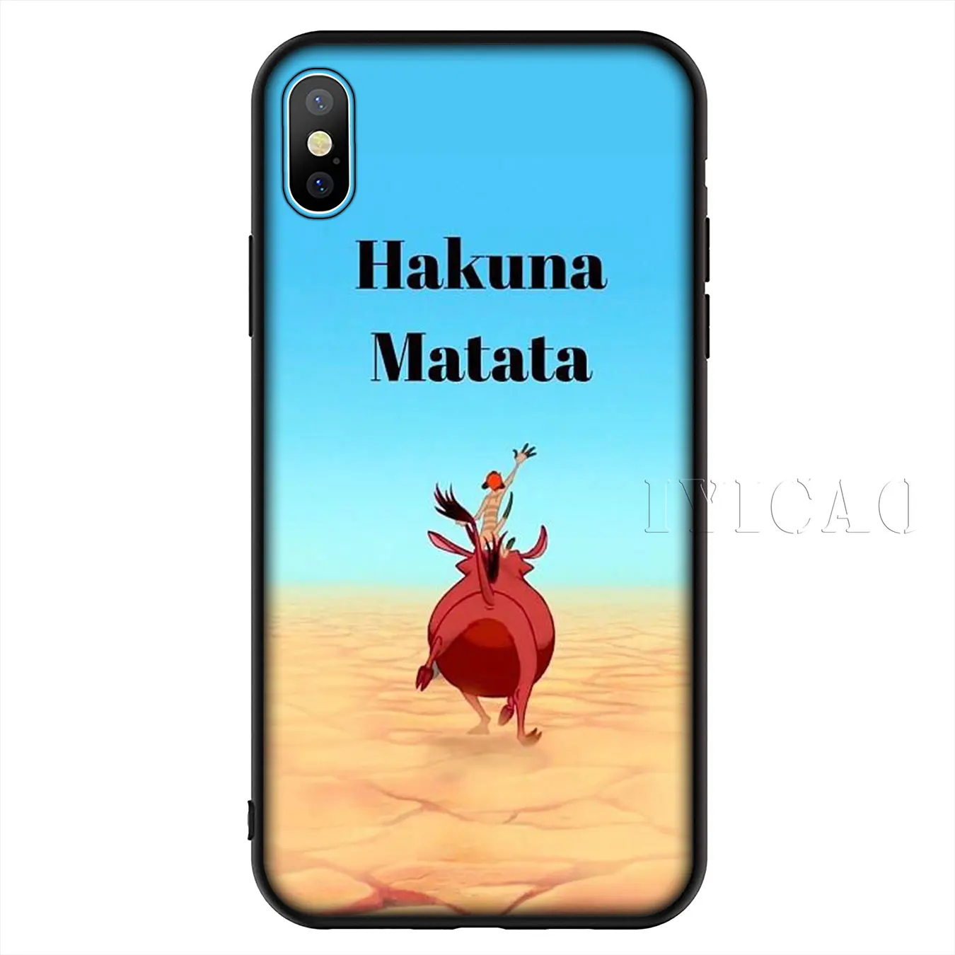 9 YIMAOC мультфильм Король Лев Мягкий силиконовый чехол для телефона для iPhone XR X XS Max X 6 6S 7 8 Plus 5 5S SE черный ТПУ чехол - Цвет: 9