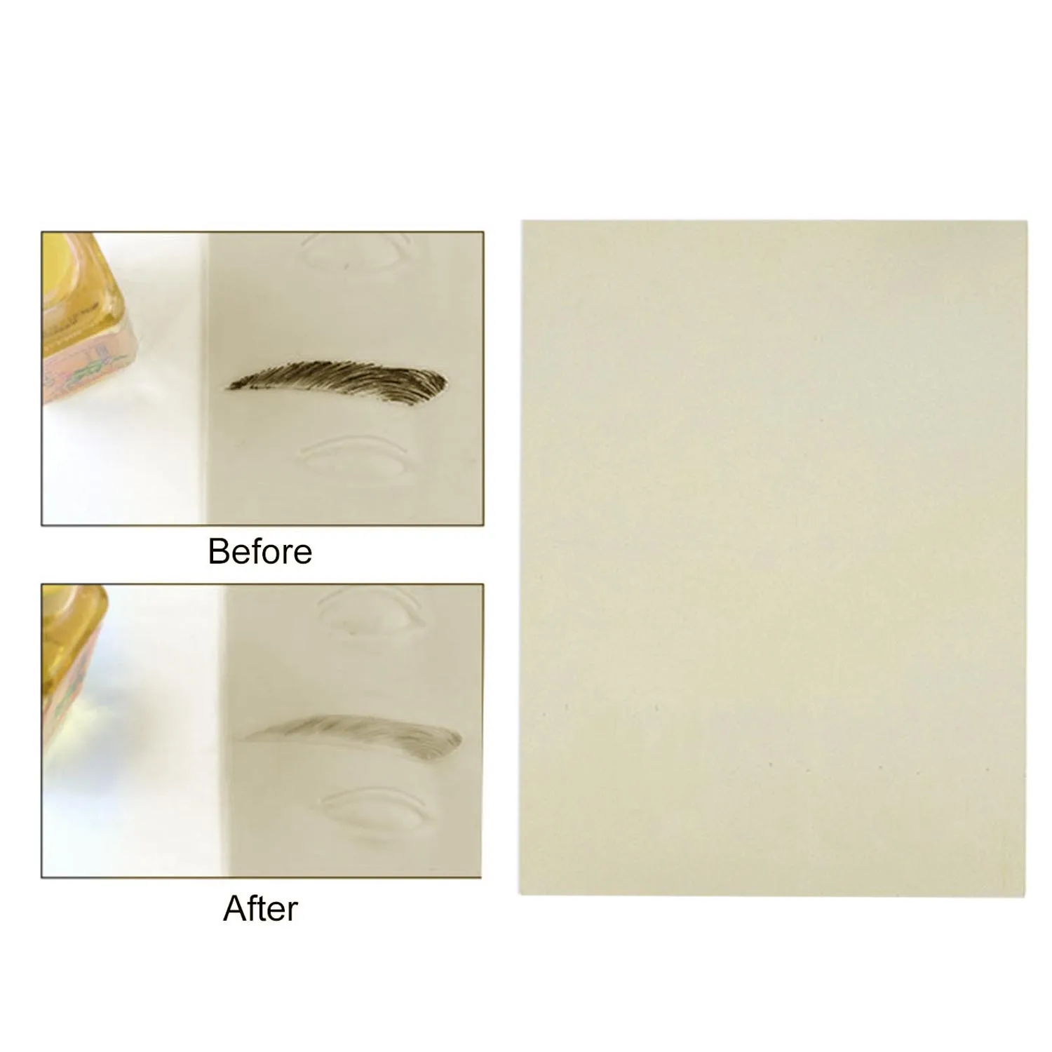 5 шт чистый силикон Перманентный макияж тату тренировки с имитацией кожи для