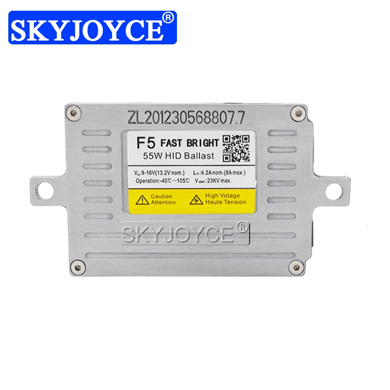 SKYJOYCE оригинальный DLT Xenon 55W F5 Быстрый Яркий балласт для AC комплект ламп