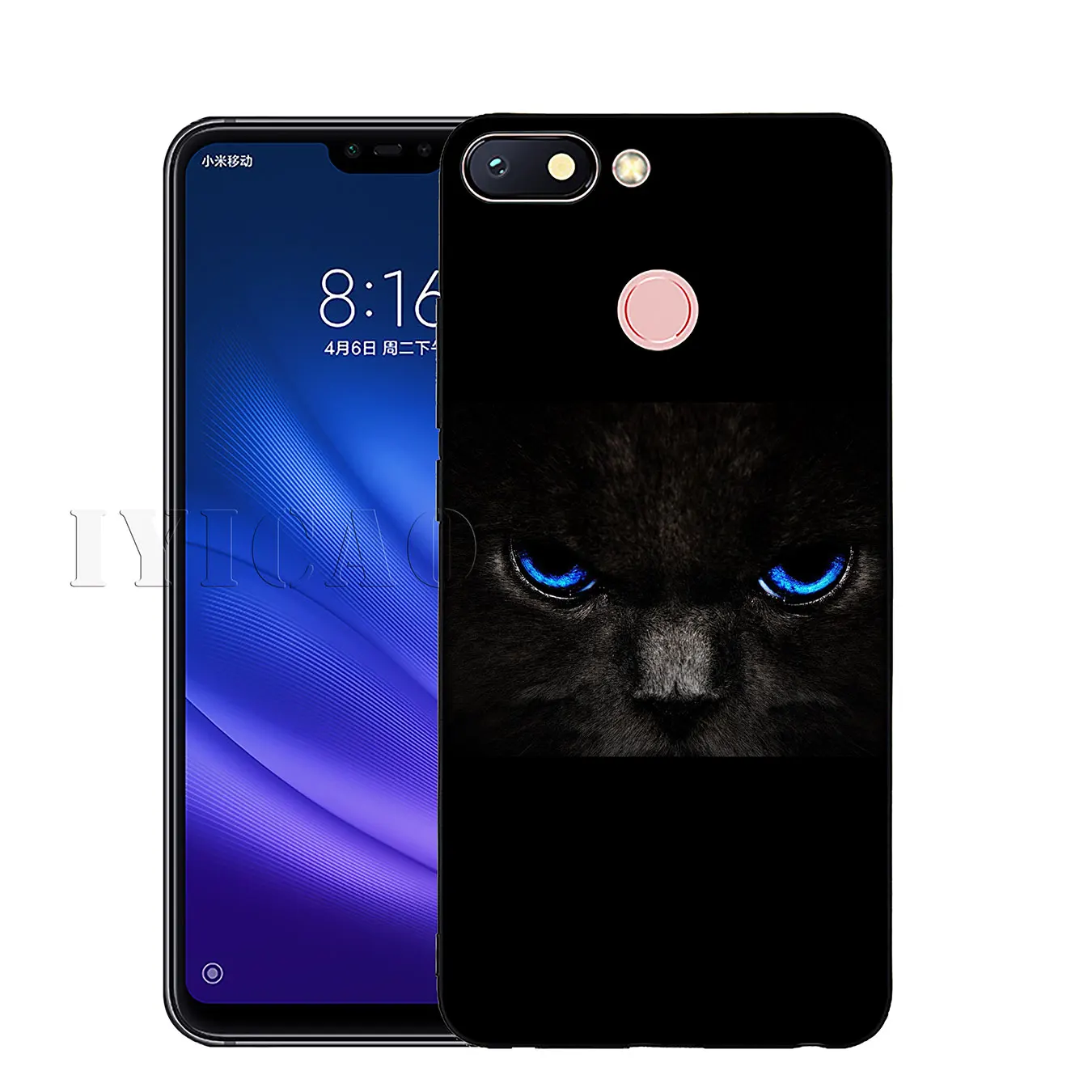 Мягкий силиконовый чехол IYICAO для Xiaomi Redmi K30 K20 8A 7A 6A 5A S2 GO Note 8 8T 7 5 6 Pro |