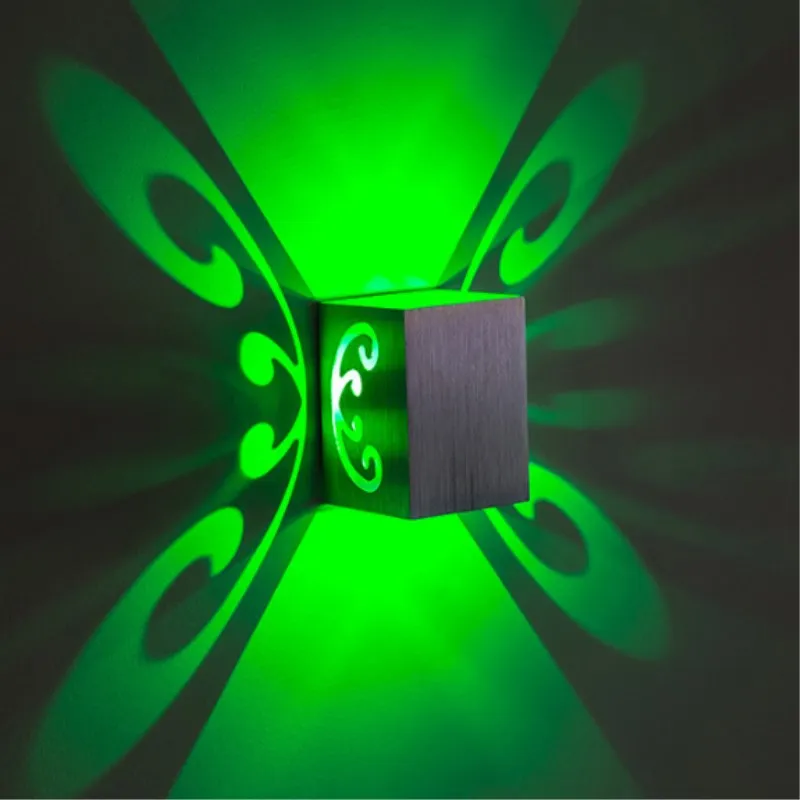 3 Вт настенные светильники встраиваемые светодиодные Batteryfly моделирование