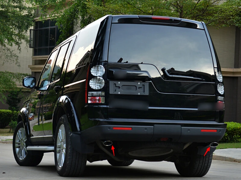 10 15 для Land Rover LR4 Discovery 4 2010 2011 2012 2013 2014 2015 выхлопные трубы из нержавеющей стали