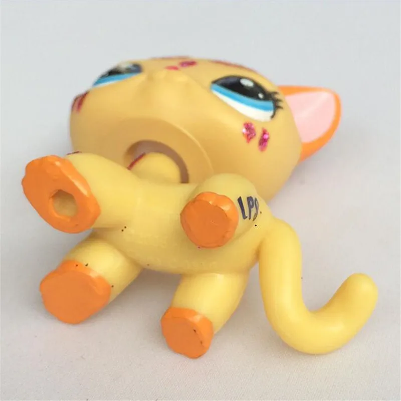 Lps Pet Shop игрушка короткошерстная полоса Кот кокер спаниель Great Dane Lps фигурка классический подарок косплей лучший РЕДКИЙ