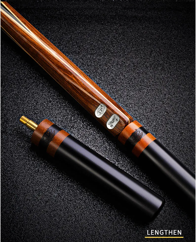 Новинка LP Shenshi 3/4 набор для снукера cue Stick 9,8 мм наконечник с двумя ручками цвета Китай розовое дерево Peafowl дерево