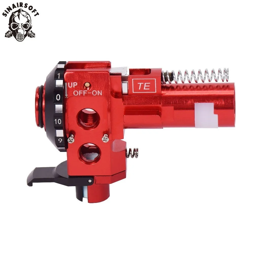 Тактическая профессиональная AEG CNC алюминиевая красная хоп-камера для M4 M16