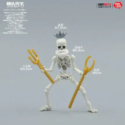 Re-ment миниатюры фигурка в виде черепа поза Скелет Figma экшн для взрослых и детей Коллекция научное образование игрушки подарок домашний декор