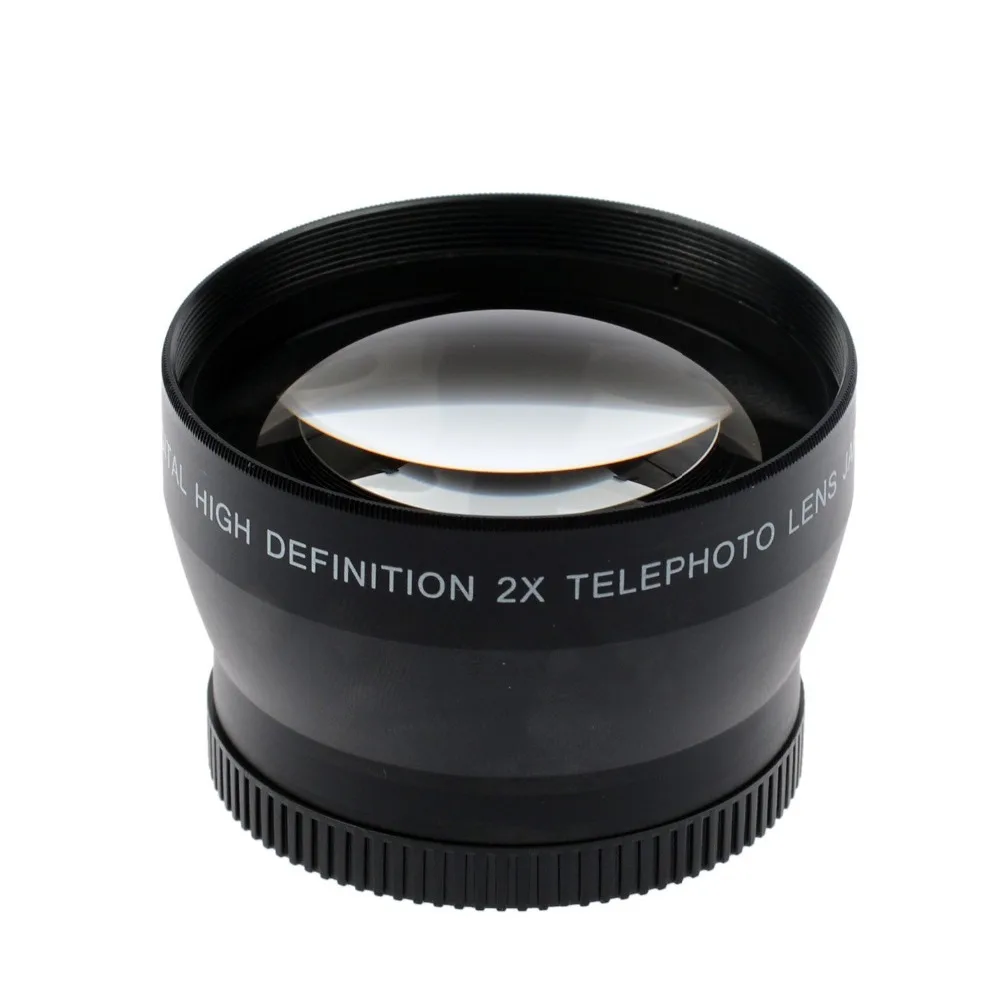limitX 52mm 2X magnification Telephoto Lens for Panasonic Lumix FZ150 FZ100 FZ60 FZ62 FZ48 FZ47 FZ45 FZ40 Digital Camera | Электроника