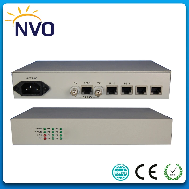 1 порт Ethernet до 8E1 пропускная способность преобразователя интерфейса: 16 384 м 10/100