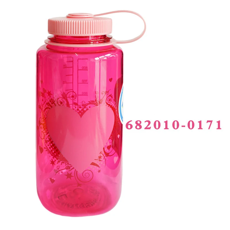 Nalgene Портативный Спорт на открытом воздухе чашки пластиковый стакан воды Велосипеды спортивный чайник герметичные чашки Пеший Туризм Спортивная бутылка для воды 1000 мл - Цвет: 2178-0171