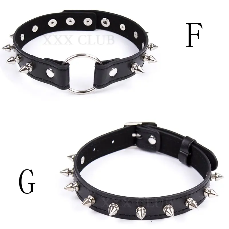 Тьерри 11 видов стилей строгий бондаж ошейники раб чокер Фетиш ожерелье для