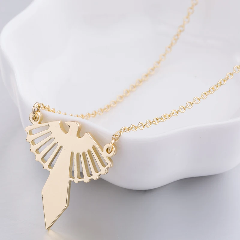 Yiustar Elegant Exquisite Graceful Perfect Eagle Pendant Necklaces Cute Sweet Charming Necklace For Women Girls Kids Party Gifts | Украшения