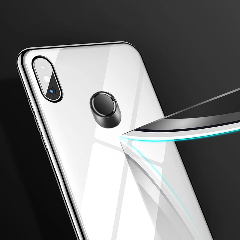 YUETUO ТПУ закаленное стекло чехол на заднюю панель телефона для xiaomi redmi 6 6a pro ksiomi xiomi