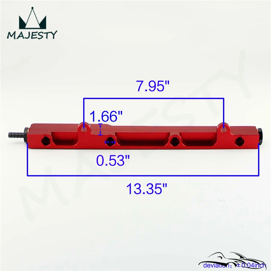 Набор топливных рельсов для RSX INTEGRA DC5 Type R K20 Red|rail kit|racing fuelfuel kit |
