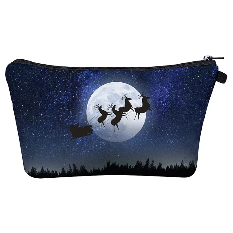 Милая косметичка с оленями для младше девятнадцати 2019 несессер дорожный