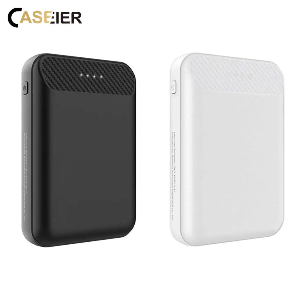 CASEIER 10000 мАч 18 Вт внешний аккумулятор Micro USB Портативная зарядка Powerbank Быстрая