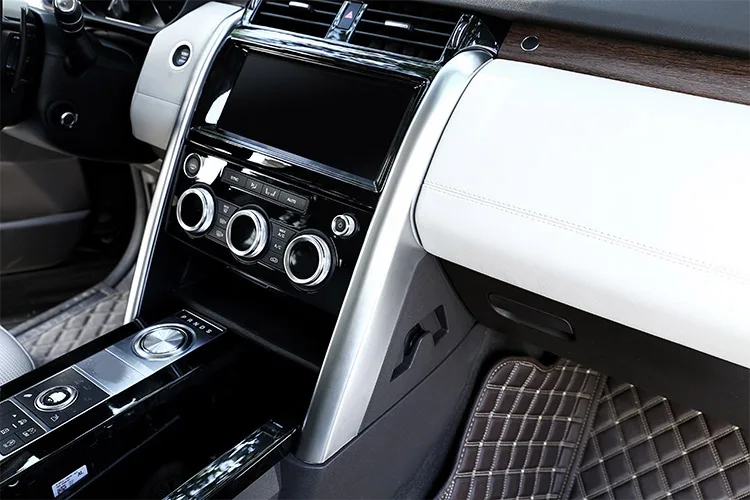 2 шт ABS центральной консоли украшения полосы отделка Аксессуары для Land Rover Дискавери 5 LR5 L462