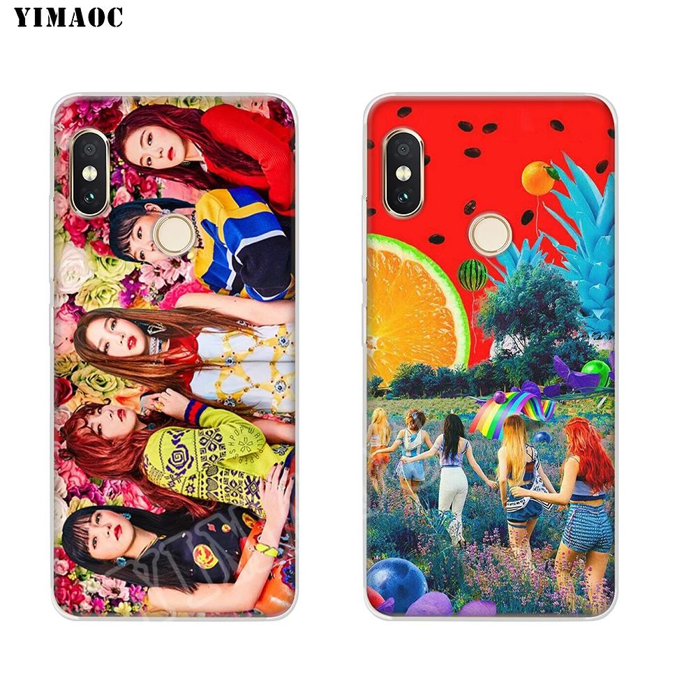 YIMAOC красный бархатный Мягкий силиконовый чехол для POCOPHONE F1 Xiaomi Redmi Note 6 7 Pro 6A Mi 8 Lite