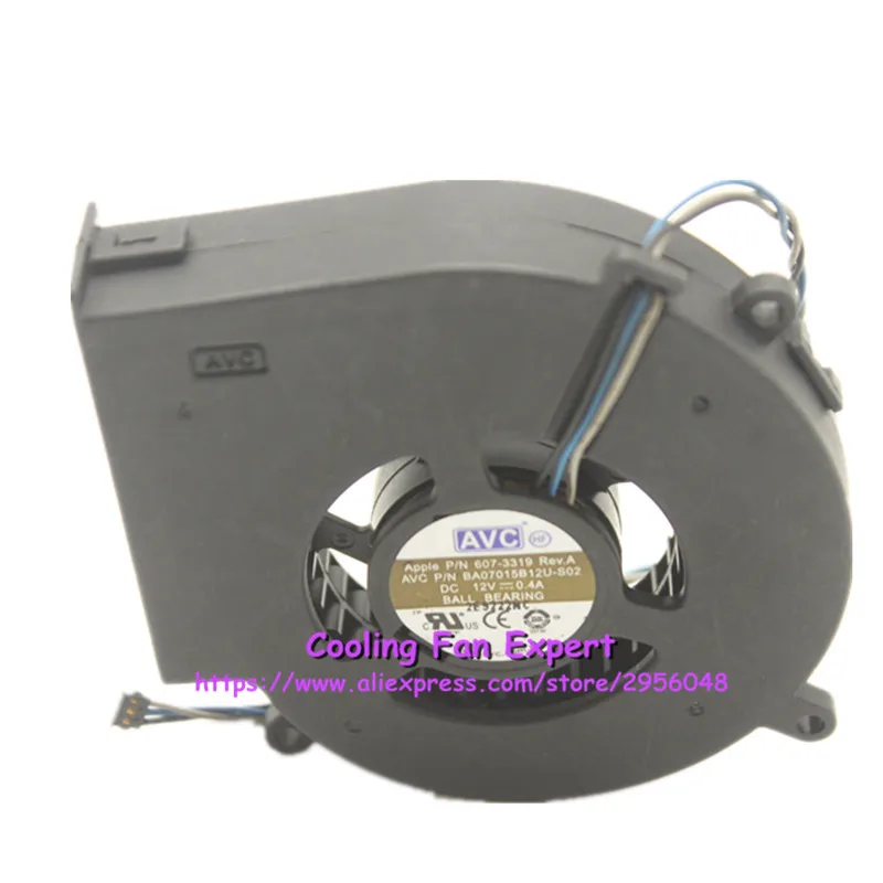 Вентилятор охлаждения DC 12V 0.4A 1 2 W 2G10063D вентилятор PN 607 3319 BA07015B12U S02 для Apple 09 Mac Mini 3