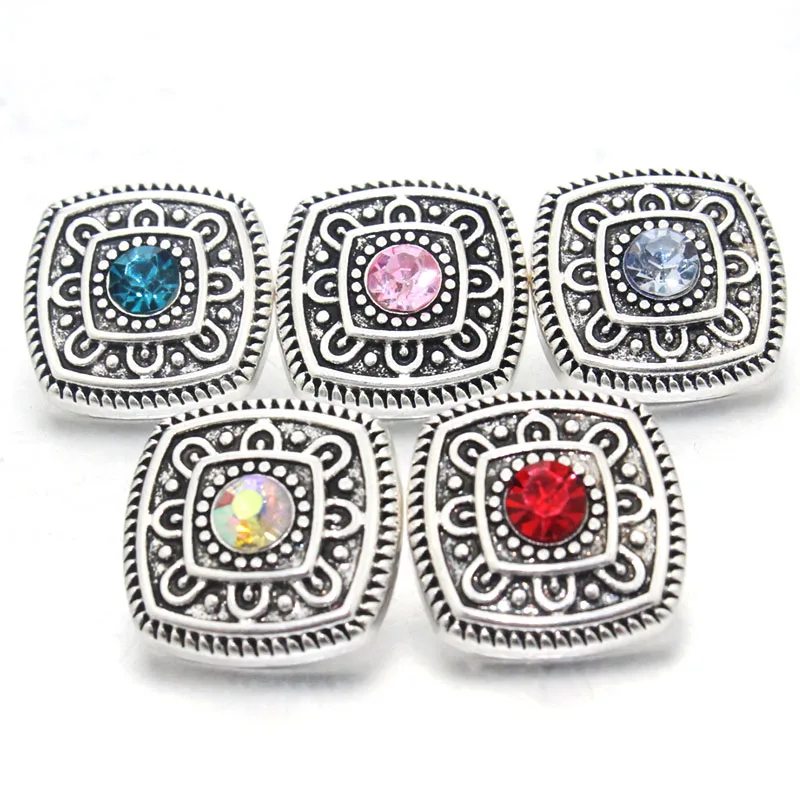 10 шт./лот круглые квадратные Стразы разных цветов камни по месяцу рождения 18 мм