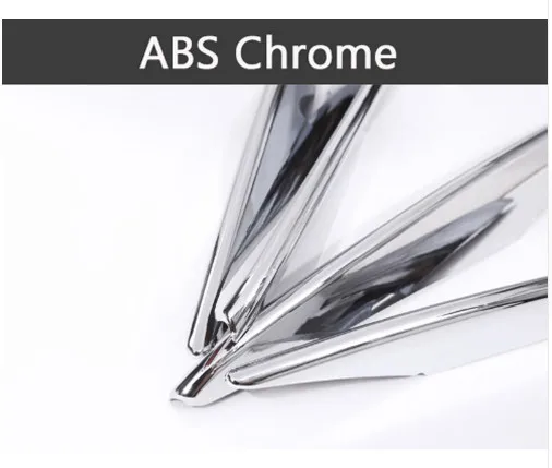 Автомобильный Стайлинг ABS хромированные воздухозаборные полоски решетки
