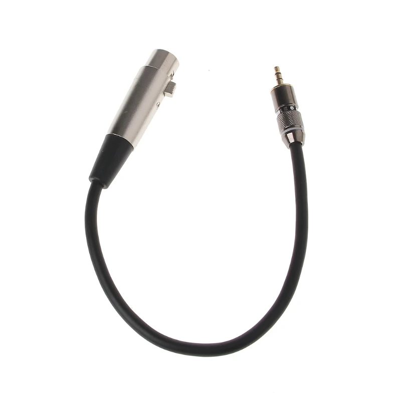 XLR 3Pin гнездо до 3 5 мм 1/8 &quotTRS мужской металлический разъем аудио адаптер кабель 0