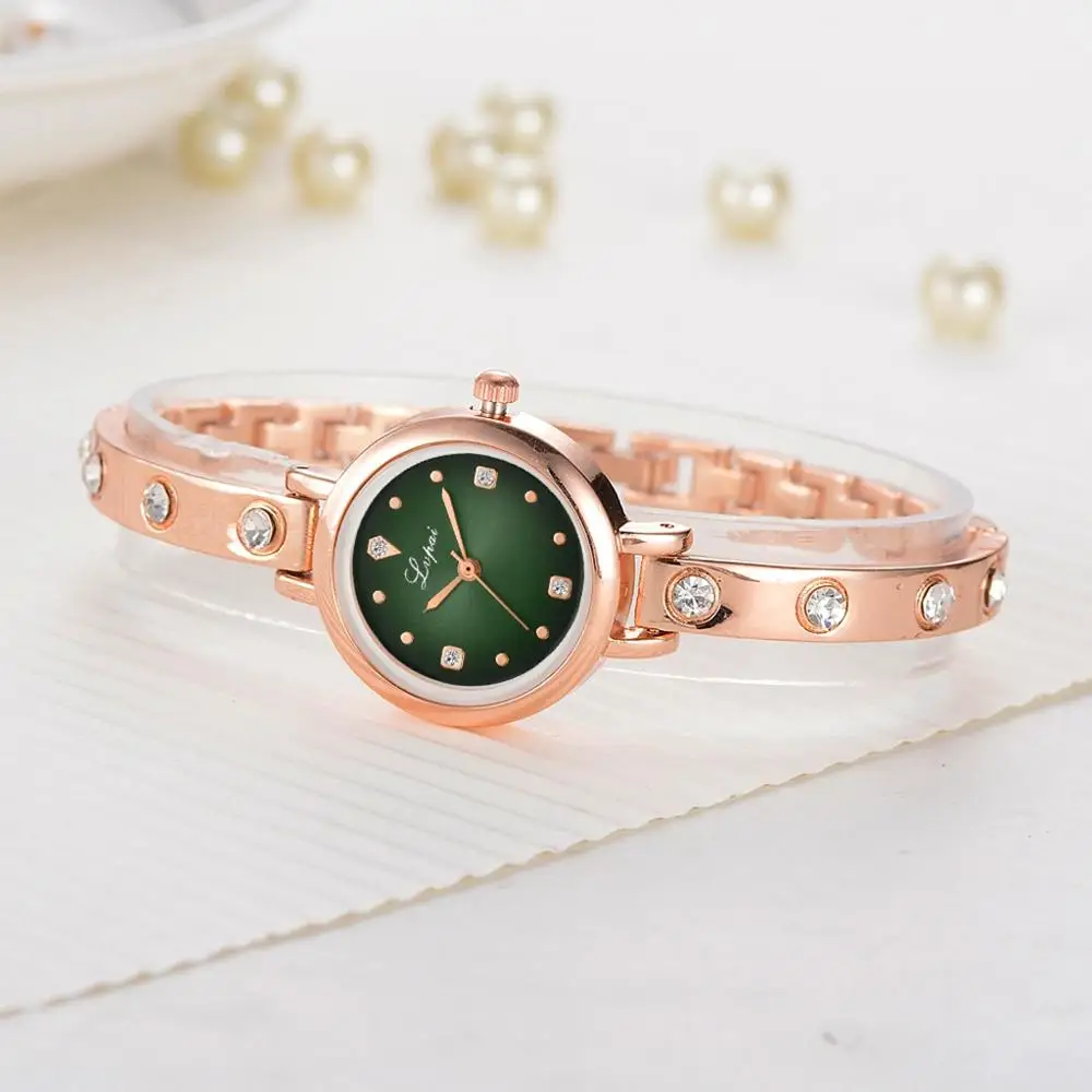 Часы женские элегантные роскошные кварцевые модные повседневные с резным узором