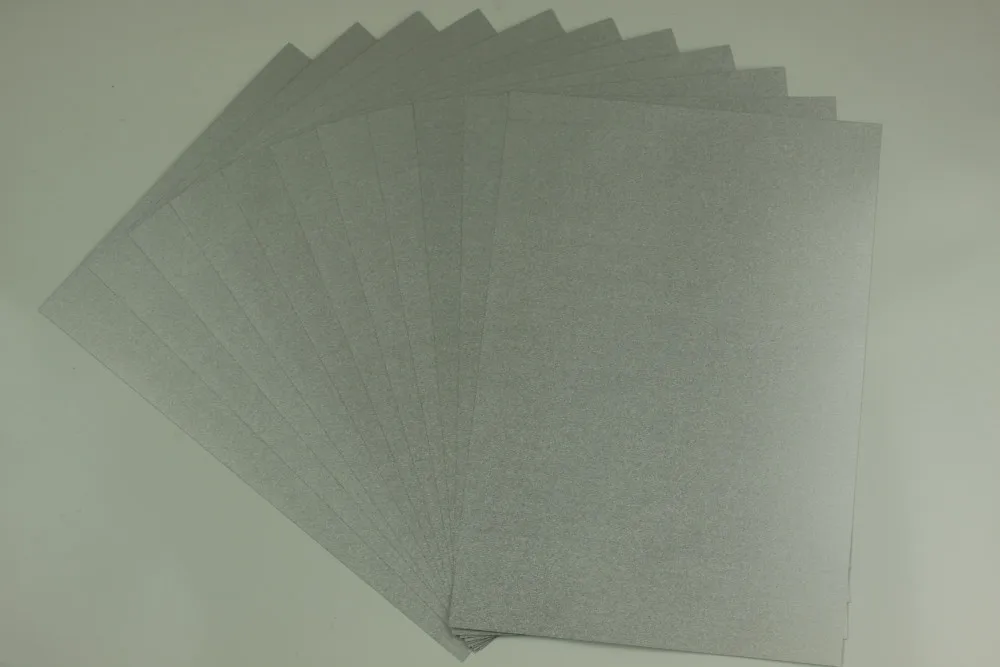 

A4 Hot Sale sandy silver inkjet film (50 pieces in one bag)