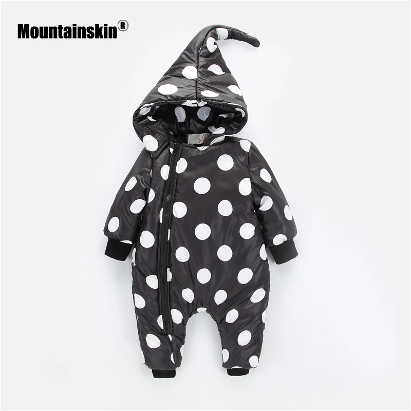 Mountainskin 2018 зима-осень Весна для маленьких мальчиков комбинезоны девочек Детские
