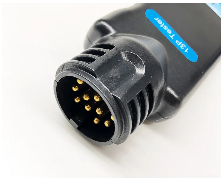 12V 13-Pin Европейский грузовик с прицепом розетка Тесты er проводки световой сигнал цепи Тесты Инструмент Тестер цепи автомобиля световая панель Тесты er