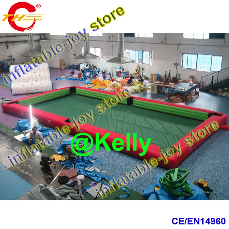 Бесплатная доставка двери надувной снукер спортивная игра дешевый футбол