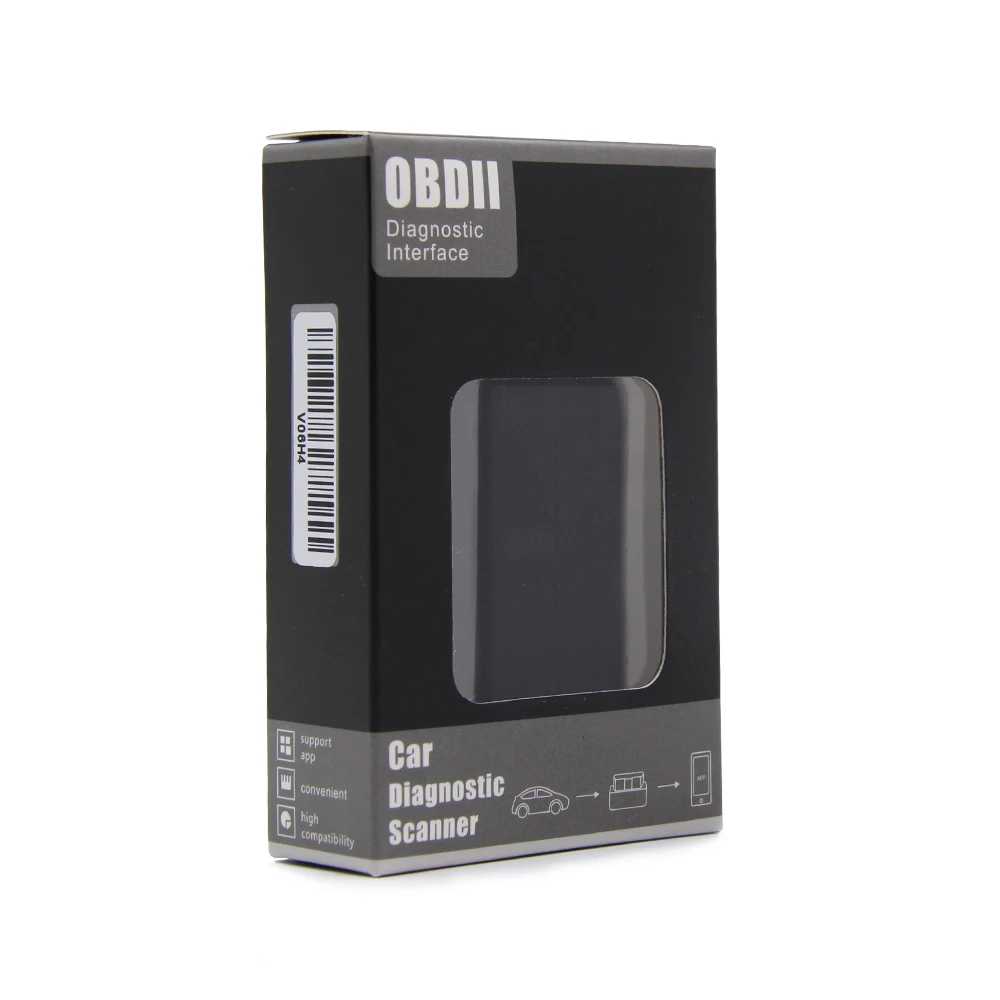 Мини OBDII ELM327 Bluetooth 4 0 диагностический интерфейс работает на Android/IOS ELM 327 OBD2 адаптер