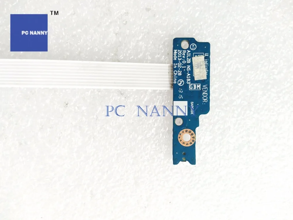 Оригинальный переключатель питания для планшета Lenovo Z510 AILZB NS A183 NBX00019100 AILZA power FPC