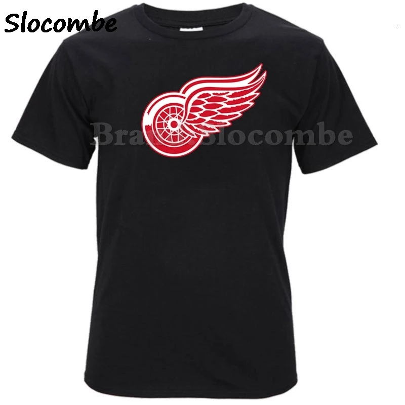 Detroit Red Wings Мужская и женская футболка с принтом Бейсбольная Футболка на заказ |