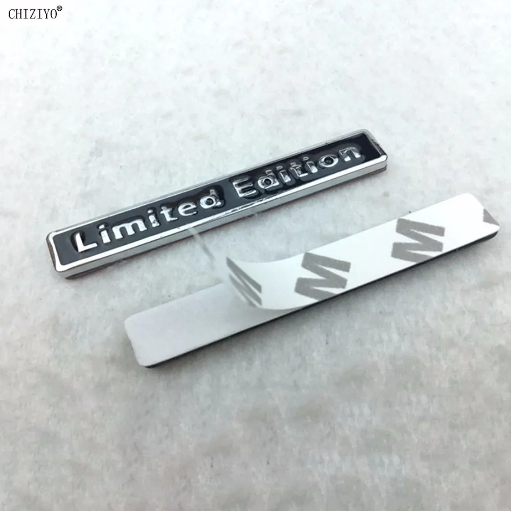 CHIZIYO 3D металлическая Ограниченная серия наклейка на автомобиль Badge Наклейки