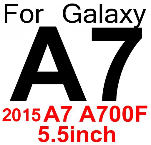Закаленное стекло GerTong для samsung Galaxy A3 A5 A7 J5 J7 S4 S5 Neo S6, защитный чехол, защитная пленка - Цвет: For A7 2015 A700F