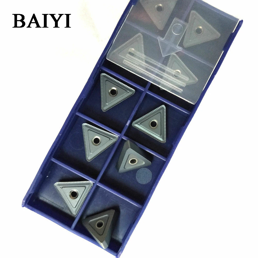 10 шт. TPKR1603 PDTR TPKR 1603 CNC лезвие карбида вставки вкладыши концевой фрезы