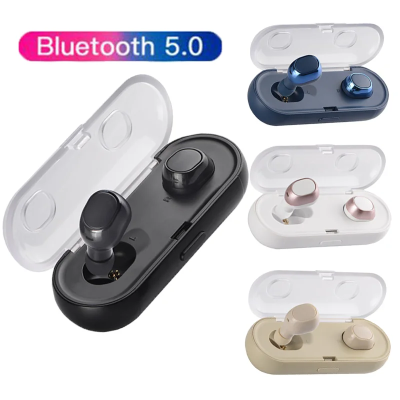 

TWS16 Mini Twins True Wireless Bluetooth-наушники CSR 5,0, гарнитура для режима «свободные руки», двойные наушники-вкладыши с зарядной коробкой для смартфона