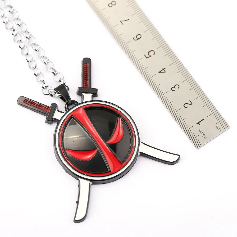 MS Jewelry Дэдпул колье металлическая подвеска для мужчин и женщин подарок кино Аниме