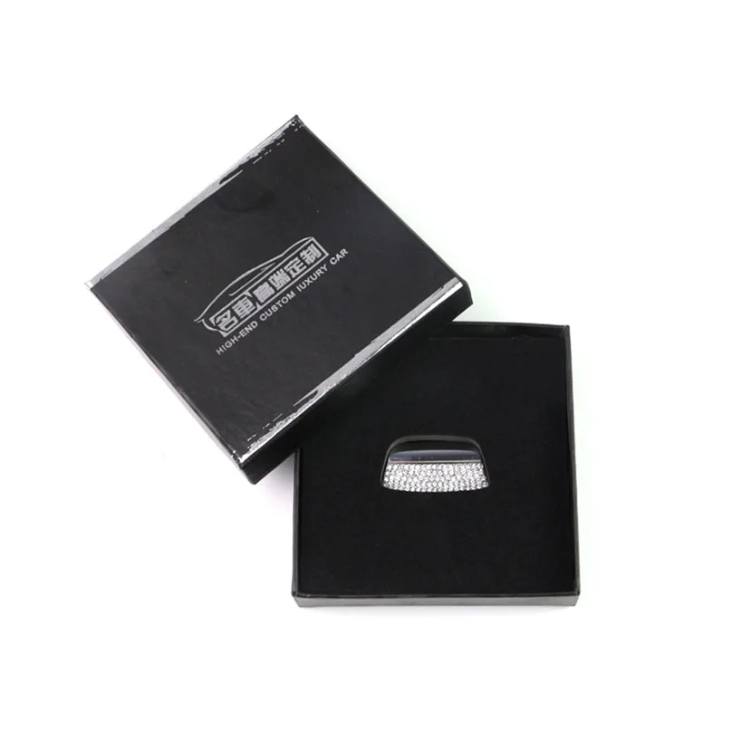 

Car Console Central Armrest Storage Box Diamond Stickers Trim Cover For Mercedes Benz E Class E200l E300l E320l Car Accessories