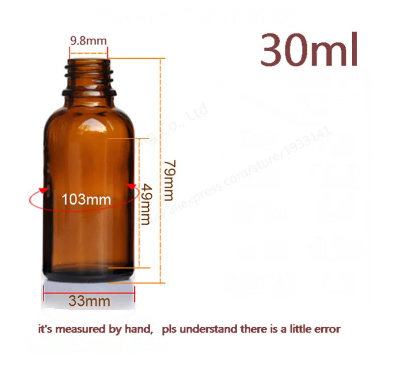 

Hot sale 500/lot 30ml Amber Empty Glass Essential Oil Bottle With Sprayer, 30cc Glass Container, Cosmetic Packaging