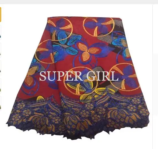 Последние Зеленый Африканский сухой Кружево Ткань Для мужчин или женщина хлопок