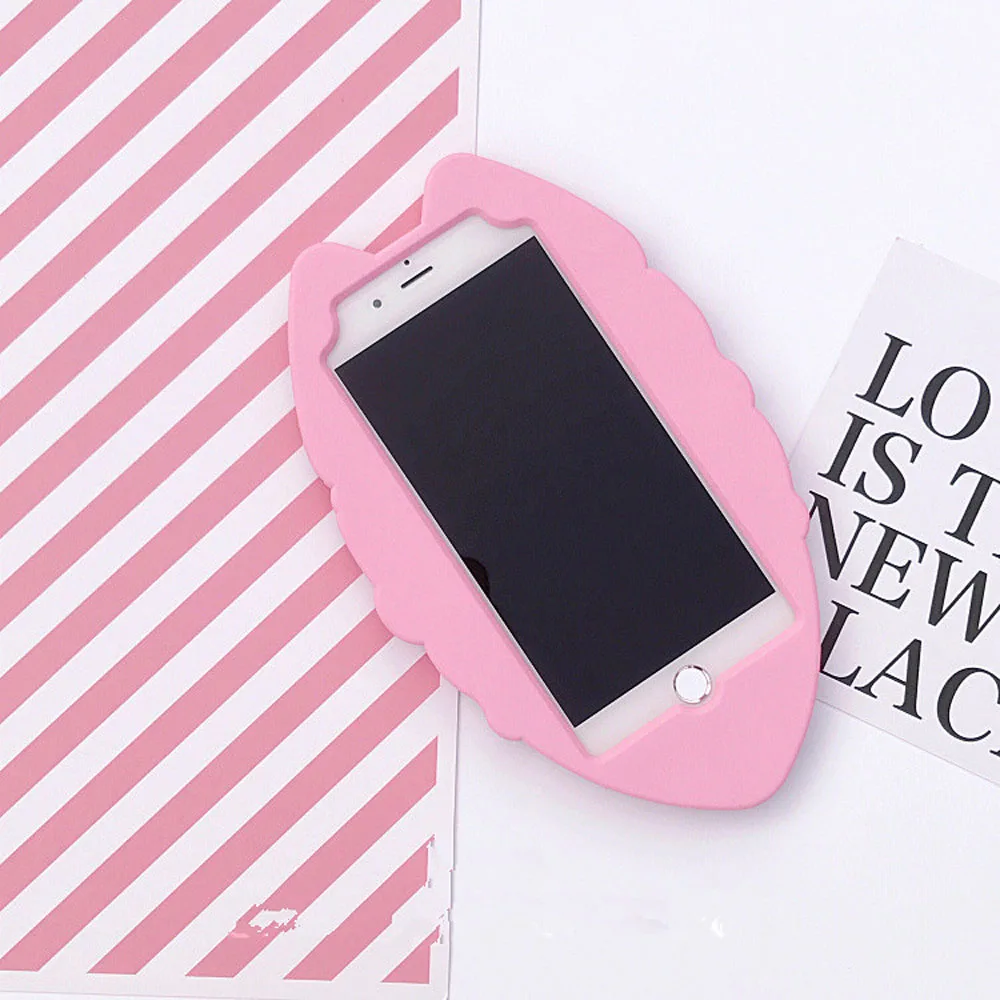 Милый 3D мороженое Кот Чехол Мягкие силиконовые животных полный защитный Обувь