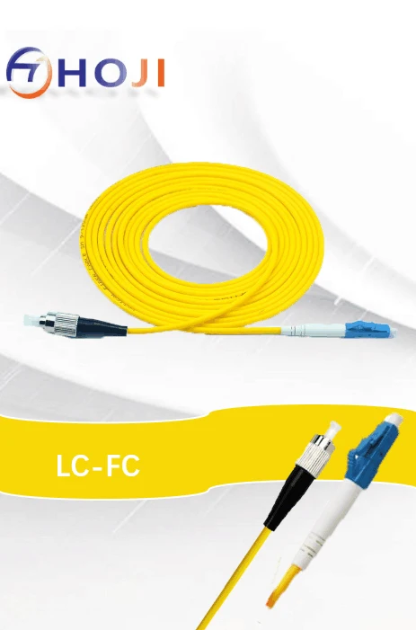 5 шт./лот 1 м LC-FC FC-LC Simplex 9/125 одномодовый волоконно-оптический кабель