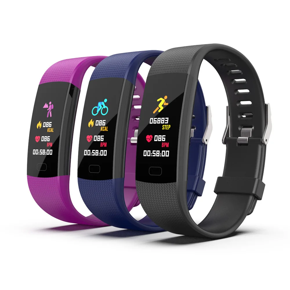 Smart Bracelets Watch Passometer Sleep Tracker Sports Fitness Activity Heart Rate Blood Pressure | Электроника