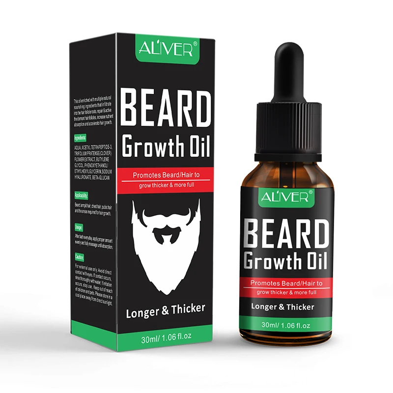 1pc Makeup Face Beard Growth Serum Leave-In Conditioner Moisturizing Nourishing Care maquiagem 30ml | Красота и здоровье