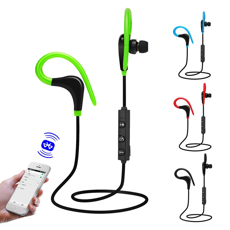 Универсальные Беспроводные стереонаушники Bluetooth спортивные наушники гарнитура