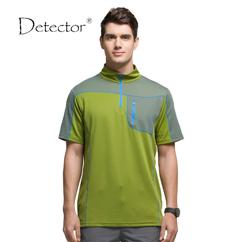 Летняя новинка Спортивная мужская рубашка для фитнеса тонкая футболка бега с