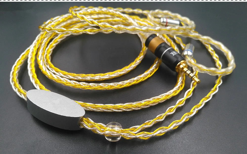 

Gold-plated single crystal se535 / ie80 / im70 / tf10 / ue900 / w4R / W40 / headphone upgrade line